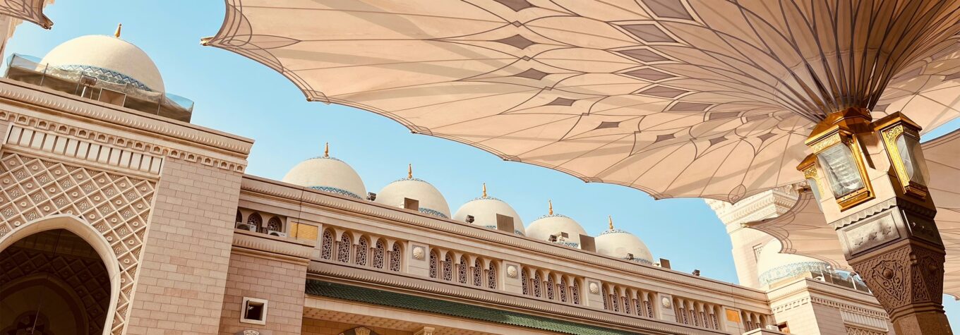 Masjid Al-Nabawi located in the city of Madinah