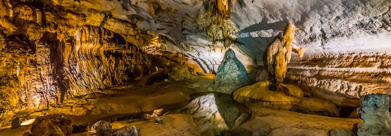Inside a cave in Mulu National Park
