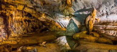 Inside a cave in Mulu National Park