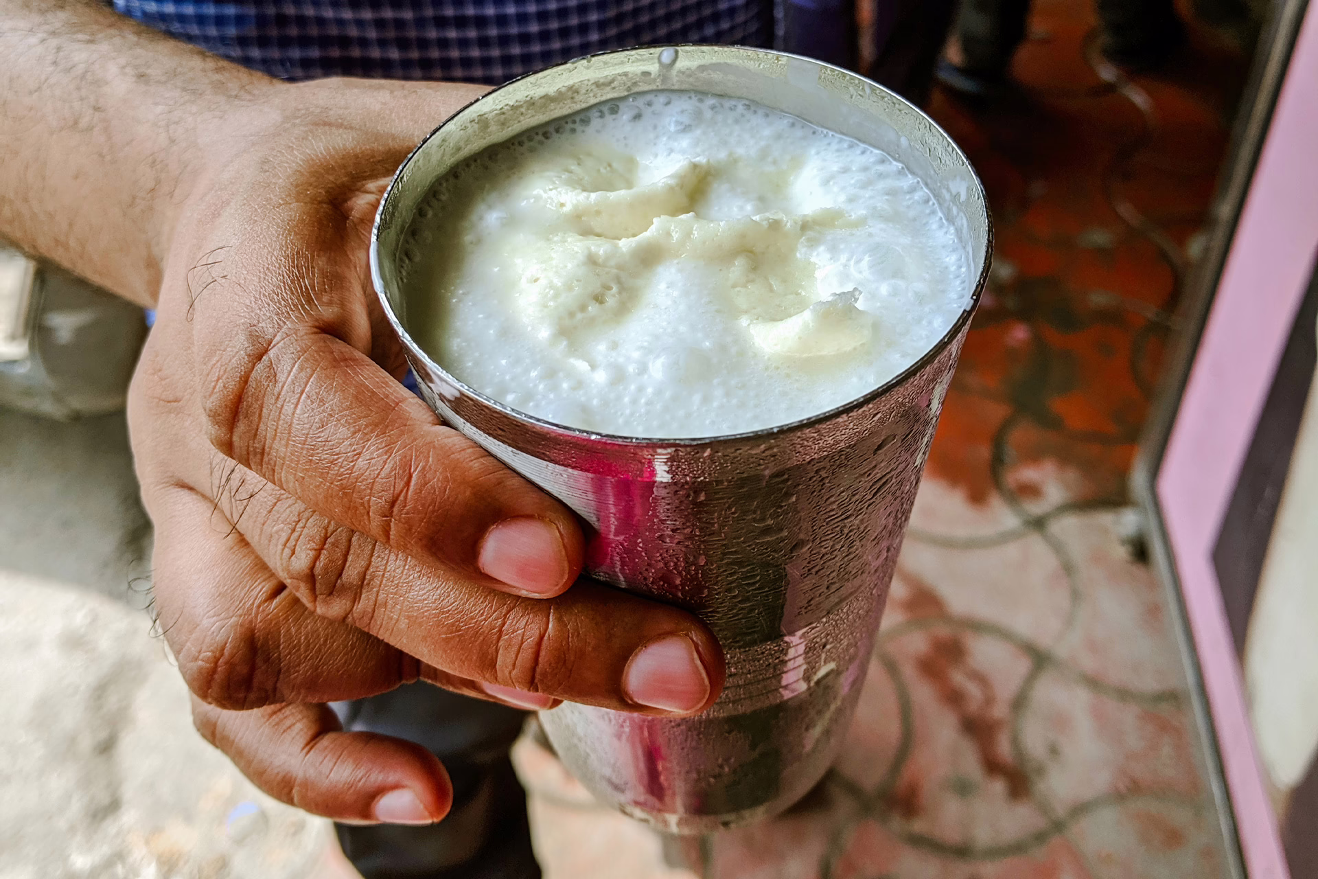 Refreshing lassi