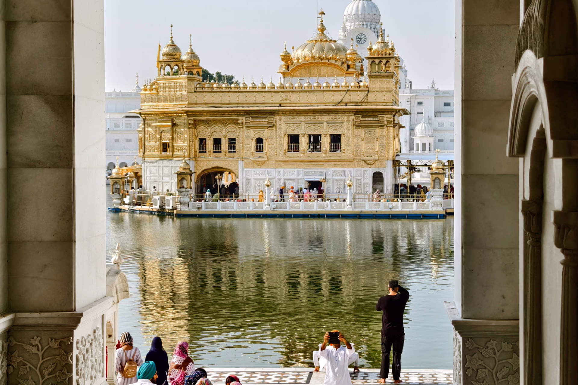 The Golden Temple,also known as Harmandir Sahib