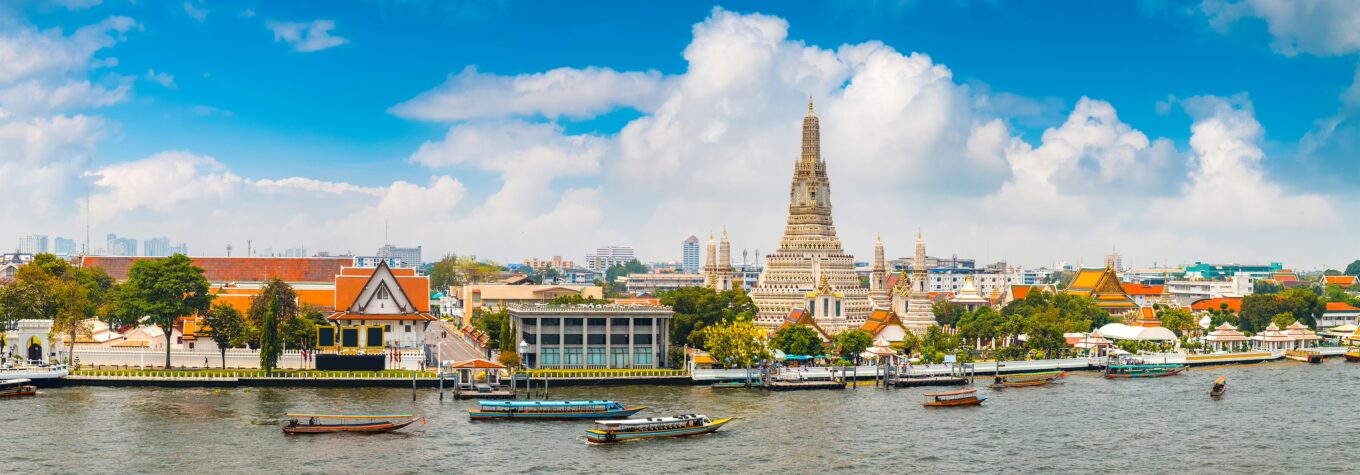 Panorama of Wat Arun Temple