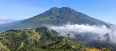 Mount Lawu in Solo Indonesia
